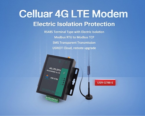 USRIOT has Launched New Product: Celluar Modem USR-G786-E