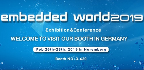 USRIOT Invite You to Embedded World 2019 Exhibition & Conference