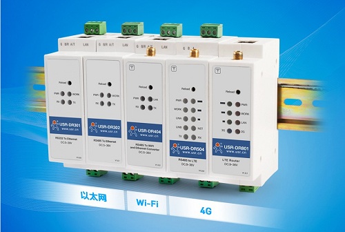 USRIOT has Launched New Tiny Size Serial to Ethernet Converter USR-DR302