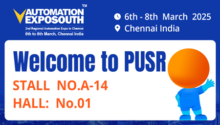 PUSR is waiting for you at AUTOMATION EXPOSOUTH, India